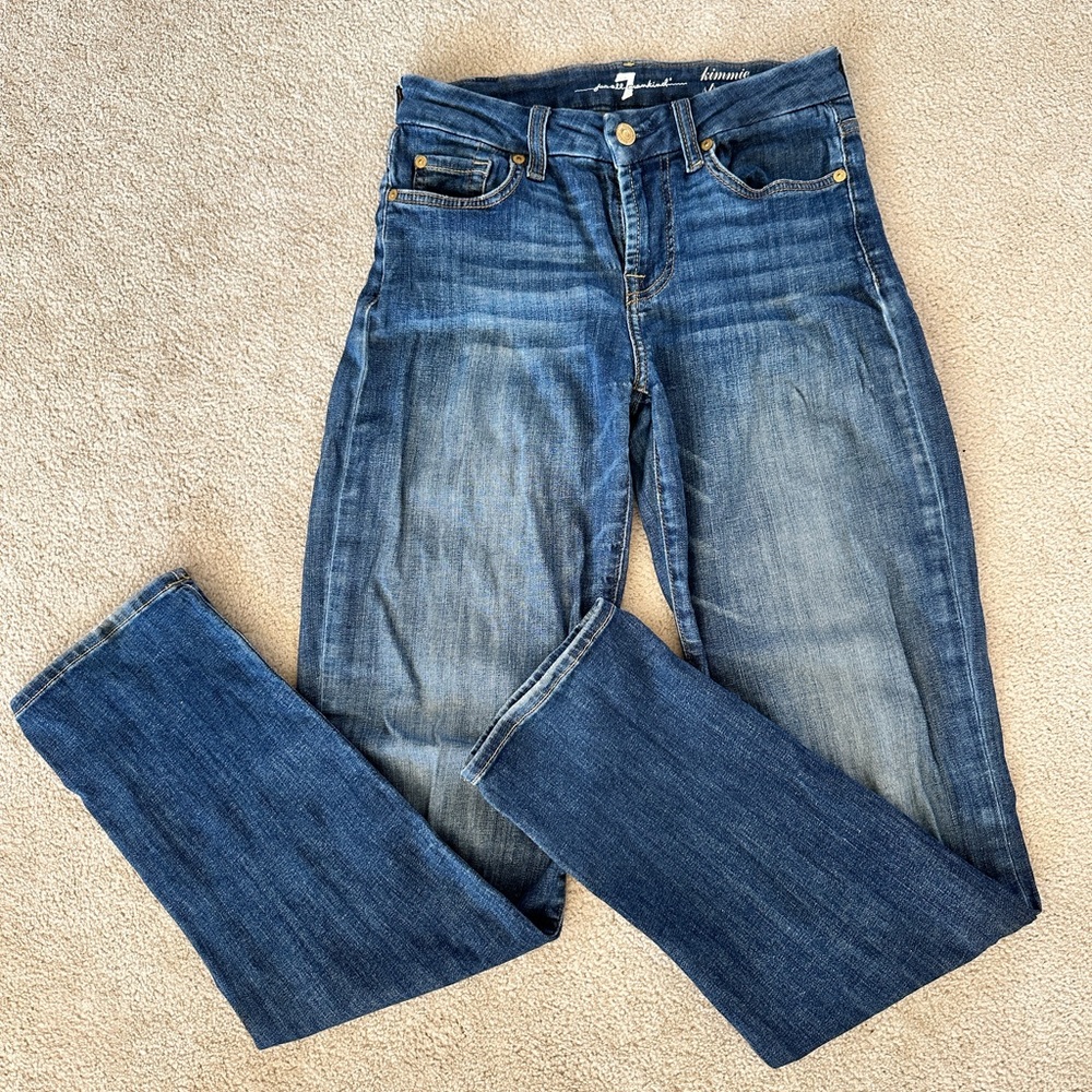 7 for all mankind Jimmie straight leg jeans